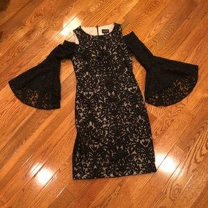 Xscape long sleeved dress